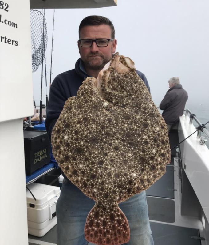 12 lb 6 oz Turbot by Derbs