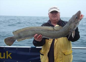 18 lb 8 oz Ling (Common) by David Gibson