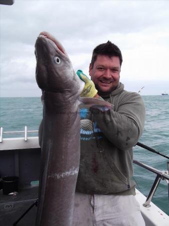 85 lb Conger Eel by Unknown