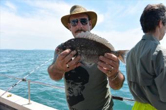 4 lb Black Sea Bream by Stephen Wake