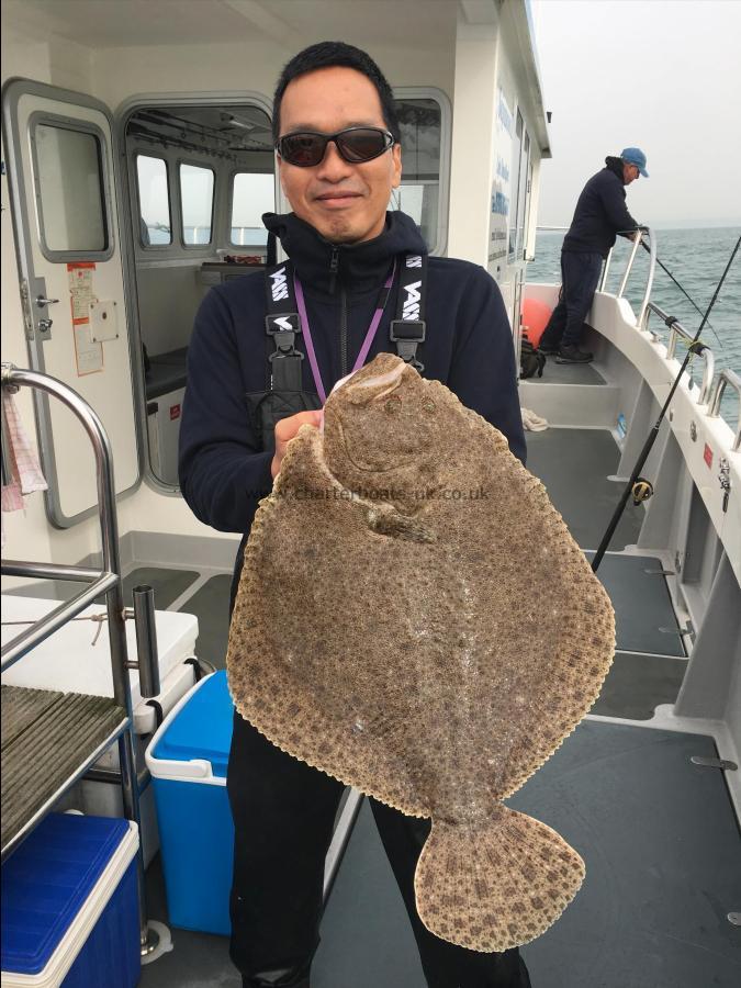 9 lb Turbot by Dave Lam