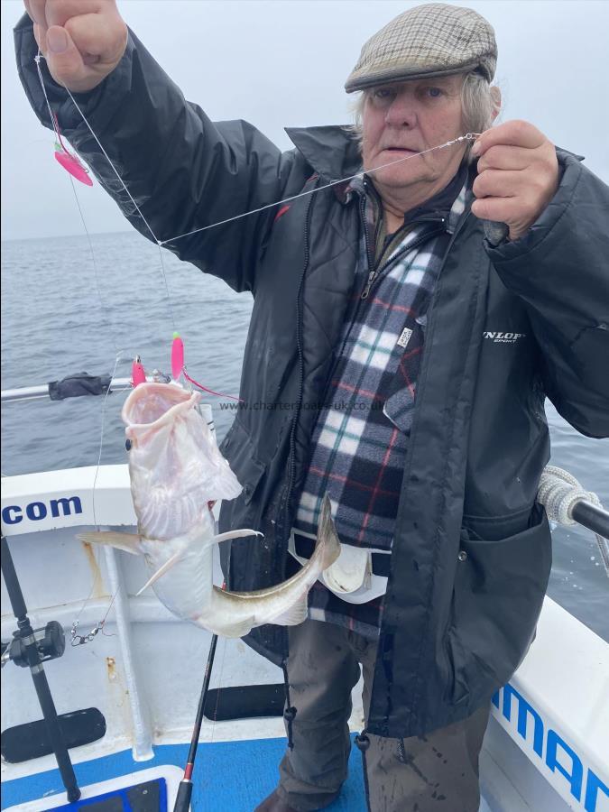 3 lb 8 oz Cod by Dougie.