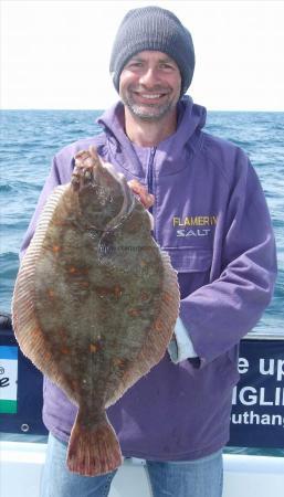 6 lb 2 oz Plaice by Rick Hawkins