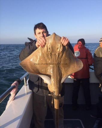22 lb 2 oz Blonde Ray by Unknown