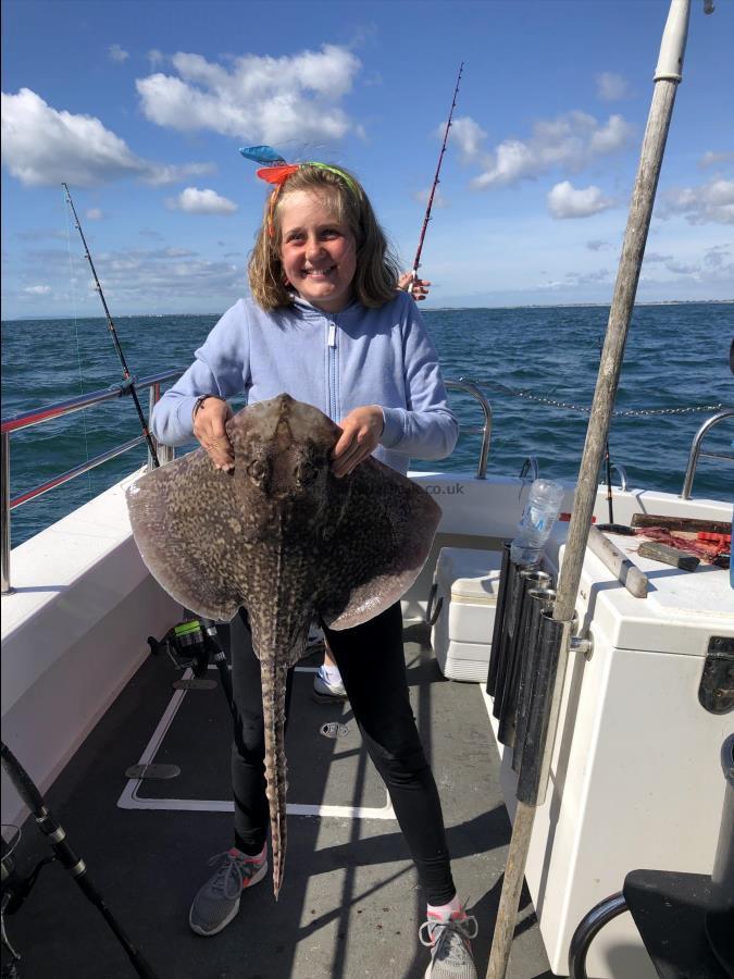 10 lb 4 oz Thornback Ray by Amber