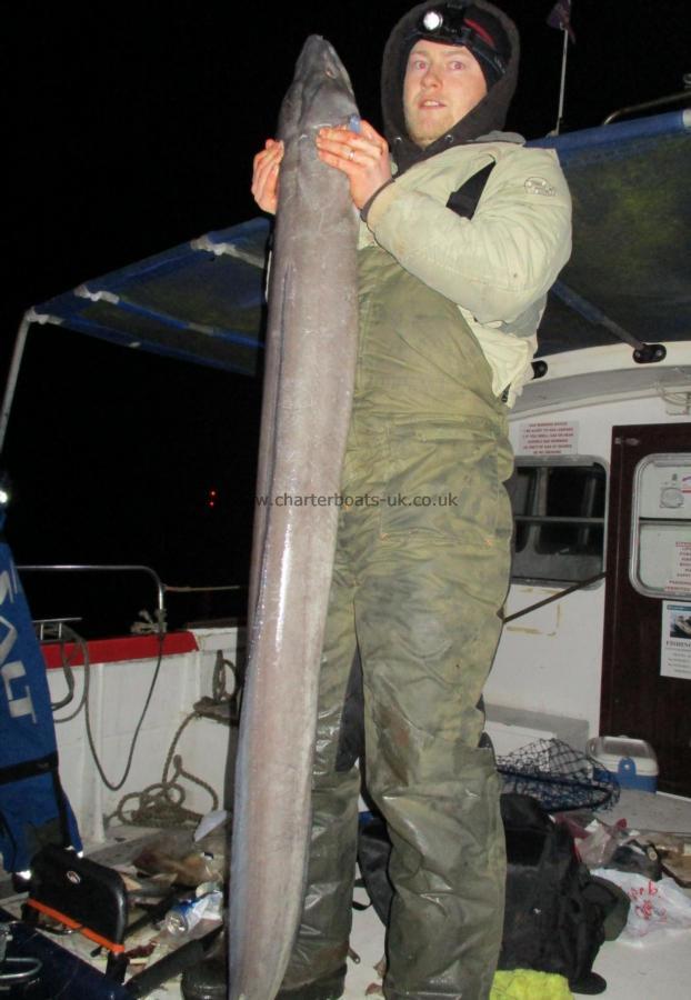 33 lb Conger Eel by Unknown