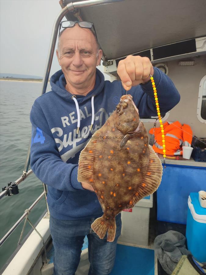 2 lb 7 oz Plaice by Pete