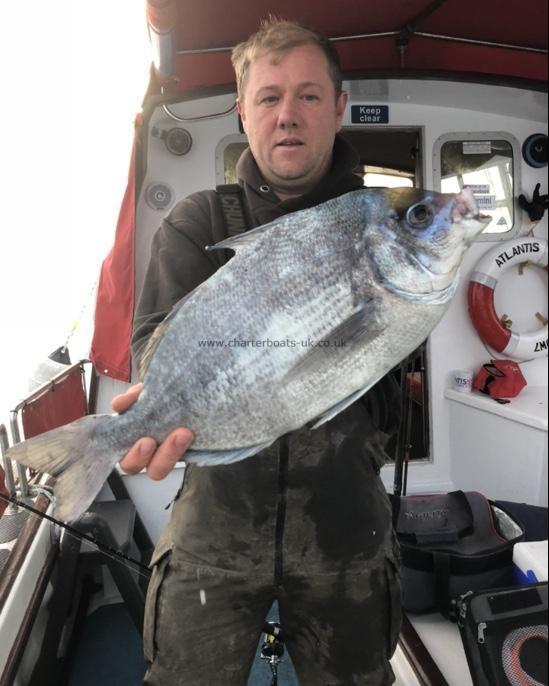 4 lb 1 oz Black Sea Bream by Lawrence