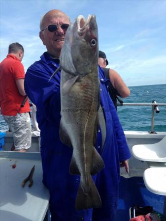 9 lb Cod by Roger the wrong way reeler