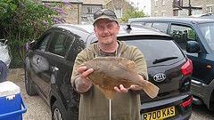 2 lb Plaice by Gary Wylde