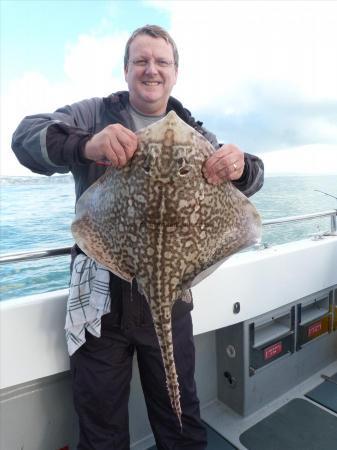 12 lb Thornback Ray by barry culver