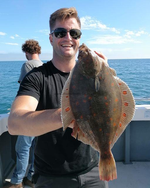 2 lb 8 oz Plaice by Adam