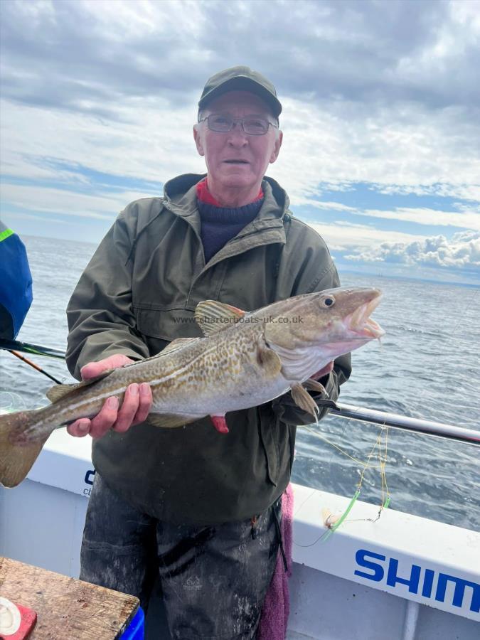 4 lb 14 oz Cod by Bill.