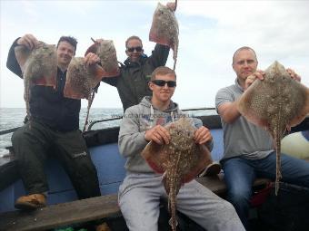 8 lb 2 oz Thornback Ray by Steves party