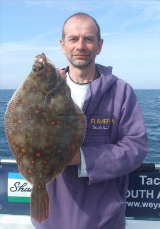 6 lb Plaice by Rick Hawkins