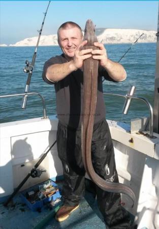 16 lb 7 oz Conger Eel by Unknown