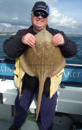 8 lb 7 oz Small-Eyed Ray by David Gibson
