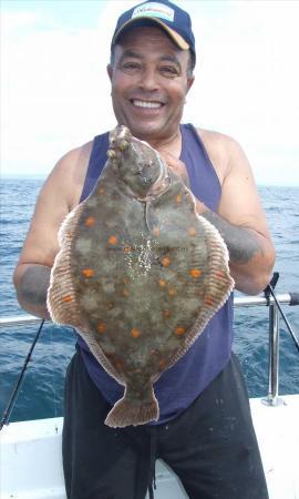 6 lb 2 oz Plaice by Richard Stanley