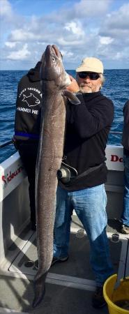 55 lb Conger Eel by Kevin