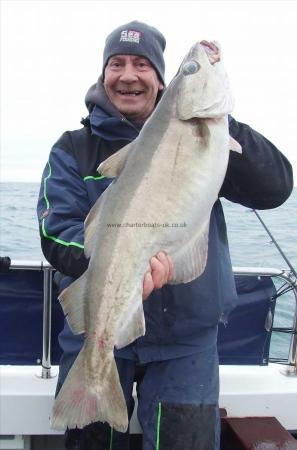 18 lb 8 oz Pollock by Roger Mortimer