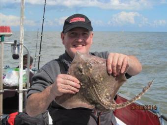 3 lb 6 oz Thornback Ray by Chris Kilpatrick