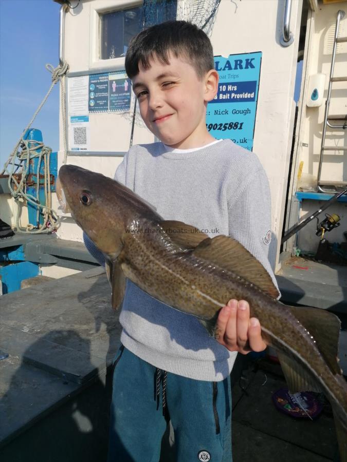 4 lb 2 oz Cod by Unknown