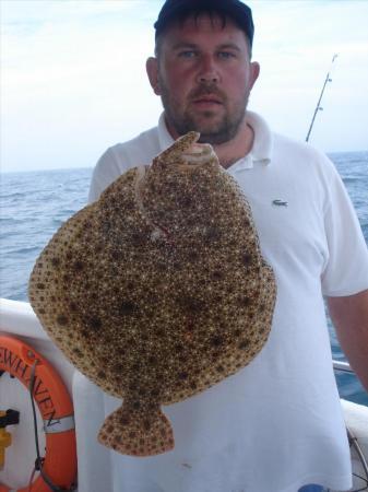 5 lb 2 oz Turbot by John Delaney