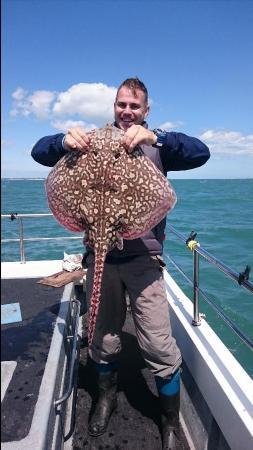 13 lb Thornback Ray by Bob Marshall