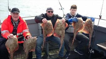 8 lb Thornback Ray by Simon party