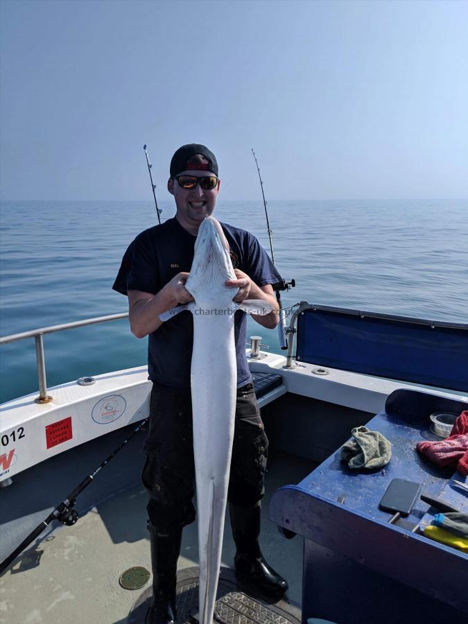 38 lb Conger Eel by Liam Bull