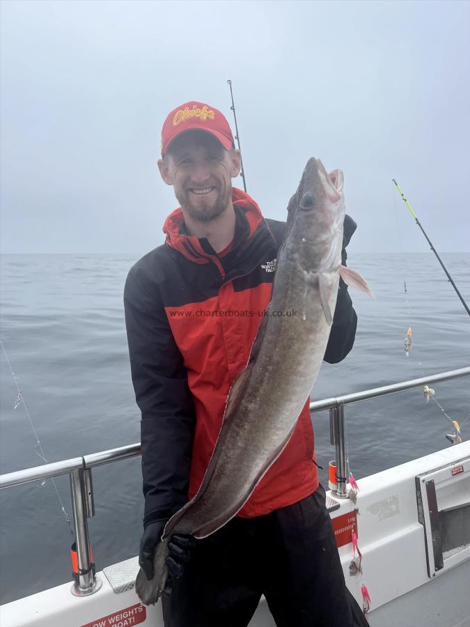 9 lb 4 oz Ling by Ste Harding-Gilbert