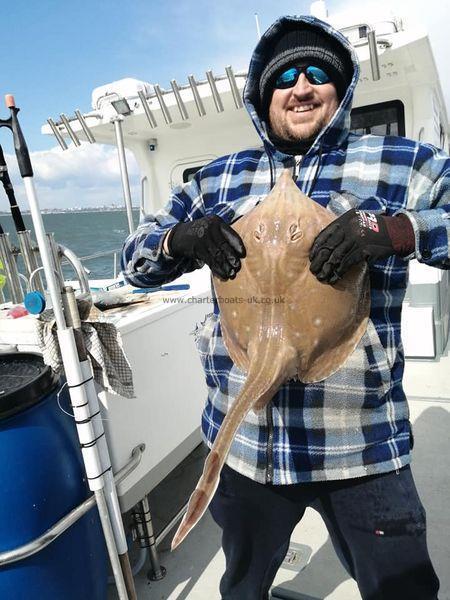 6 lb 3 oz Small-Eyed Ray by Unknown