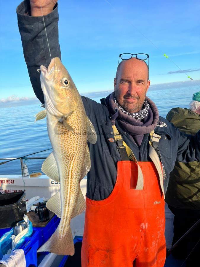 4 lb Cod by Skipper.