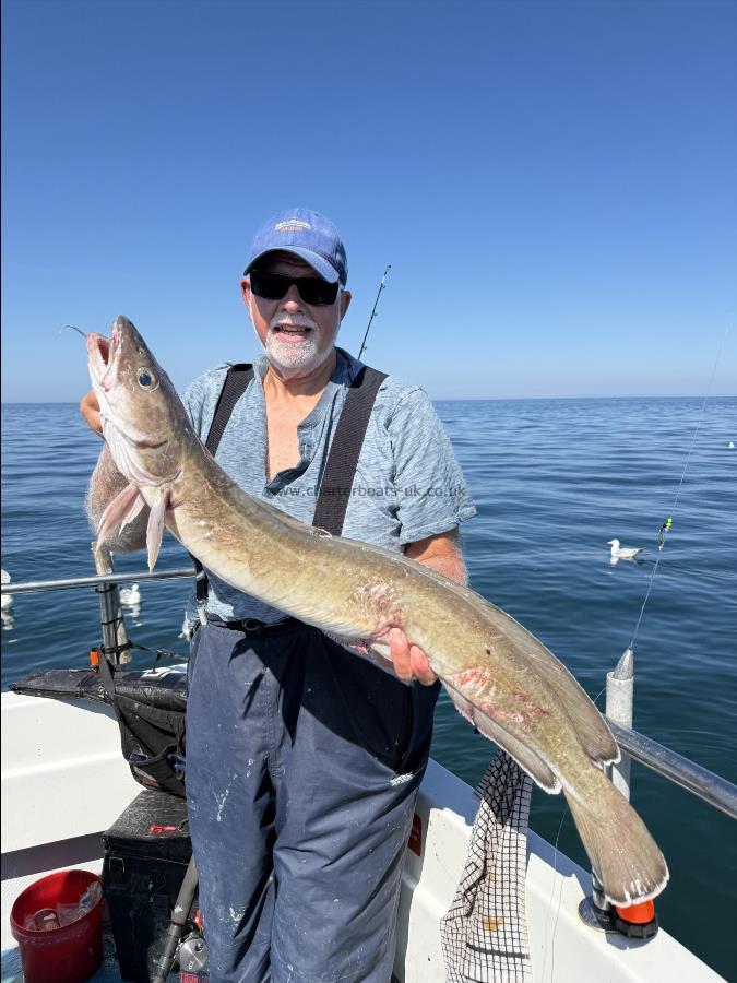 9 lb 4 oz Ling by Ian Kellock