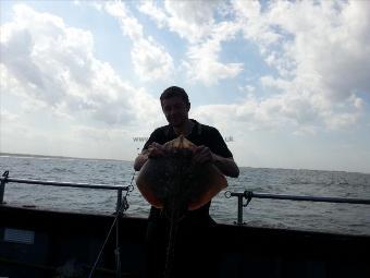 6 lb 7 oz Thornback Ray by Dean