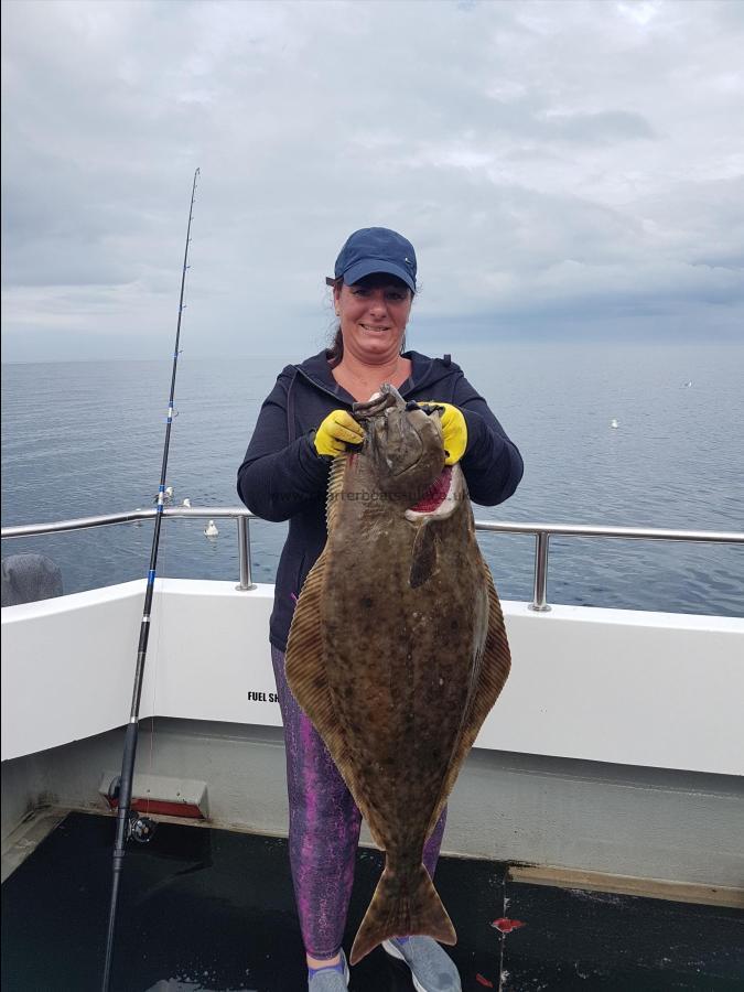 31 lb 8 oz Halibut by David Lumley