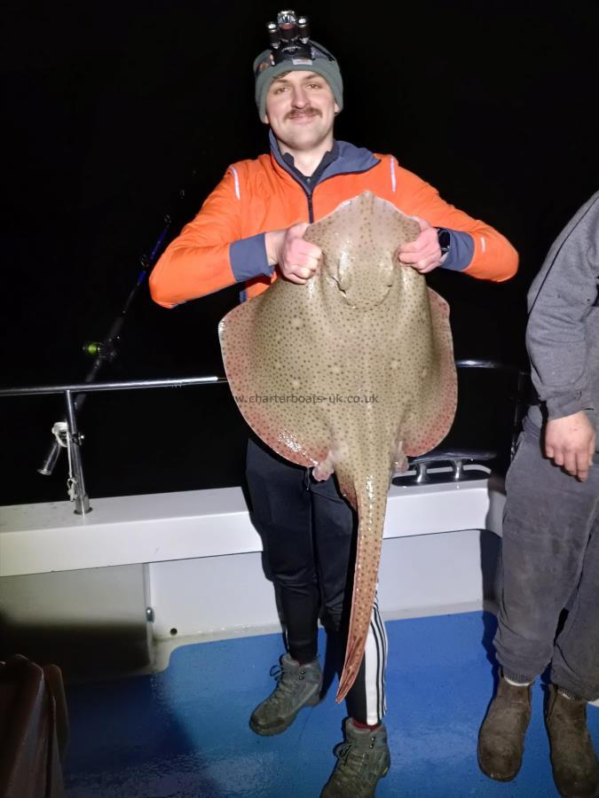 27 lb 2 oz Blonde Ray by Angler1