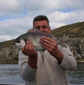 3 lb 10 oz Black Sea Bream by neil