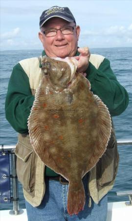 6 lb 12 oz Plaice by Alan Booth