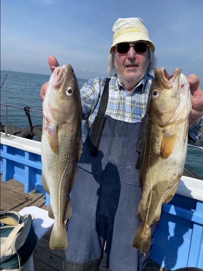 7 lb Cod by Bernie from hull on form again