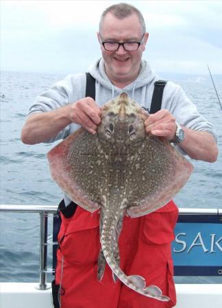 8 lb Thornback Ray by Ian Slater