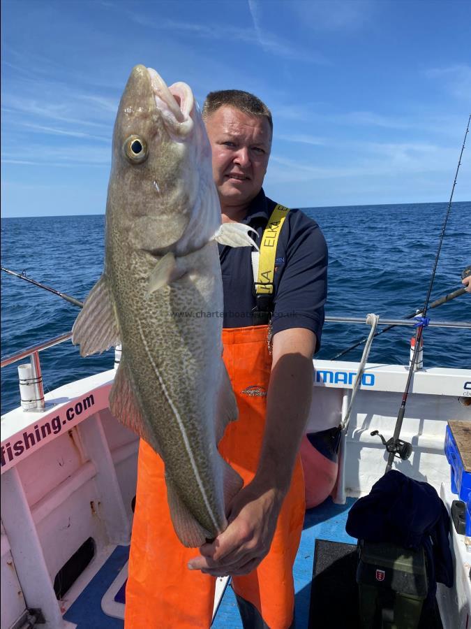 9 lb 4 oz Cod by Artur Karbarz.