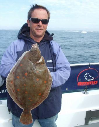 5 lb 14 oz Plaice by Reg Phillips