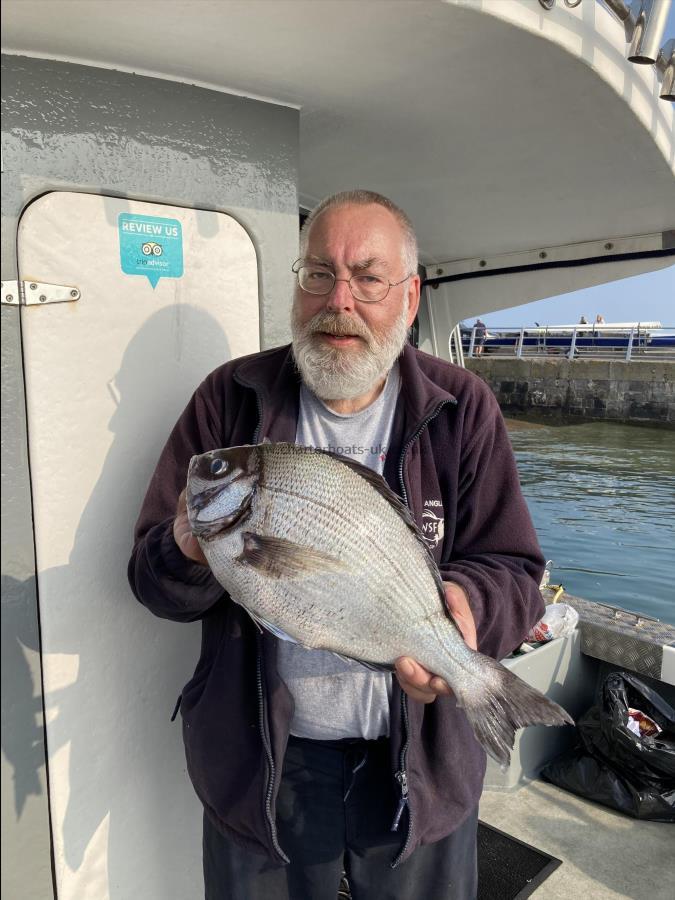 4 lb 9 oz Black Sea Bream by Malcom Wright