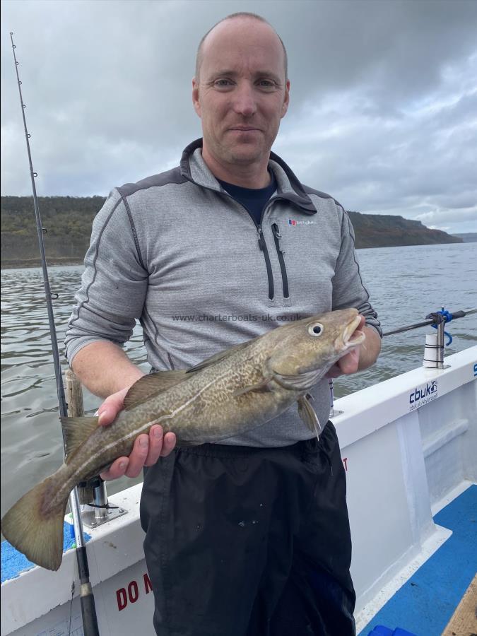 3 lb 2 oz Cod by Russ.