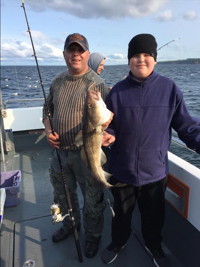 6 lb Cod by Happy father & son