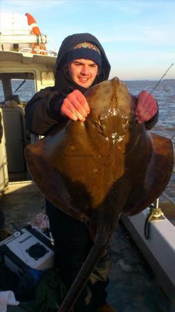 16 lb 8 oz Blonde Ray by jack mc enzie