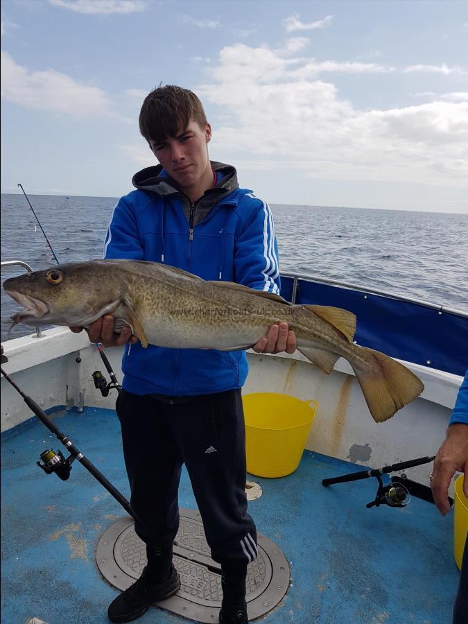 14 lb Cod by Geoff moon, wearfishing school