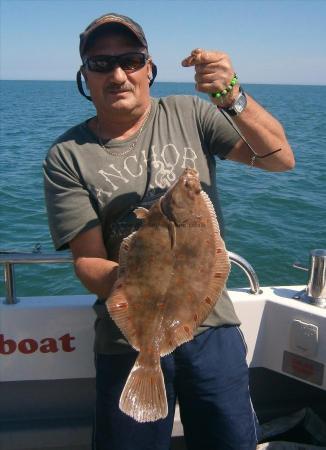 3 lb 5 oz Plaice by Cyril Williams