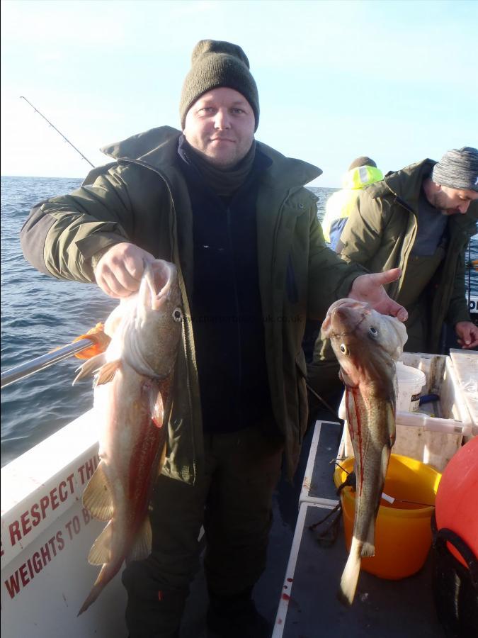 6 lb 3 oz Cod by Chris.